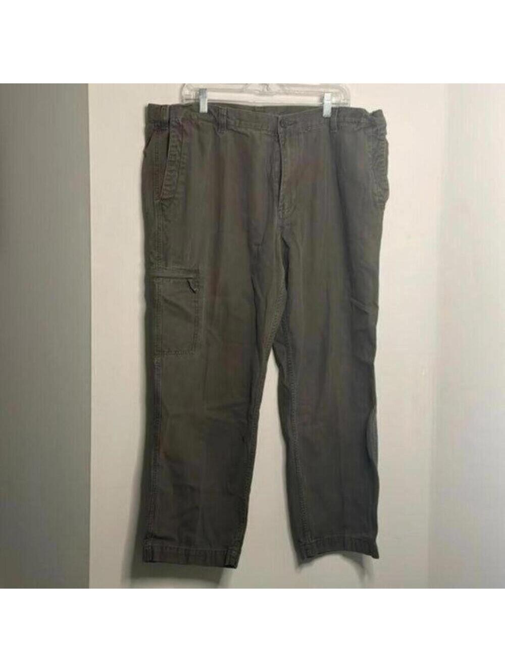 Dockers Green Classic Fit Cargo Style Pants Minimal Grunge 90s